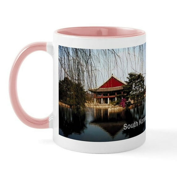 CafePress - South Korea Mug - 11 oz Ceramic Mug - Novelty Coffee Tea Cup