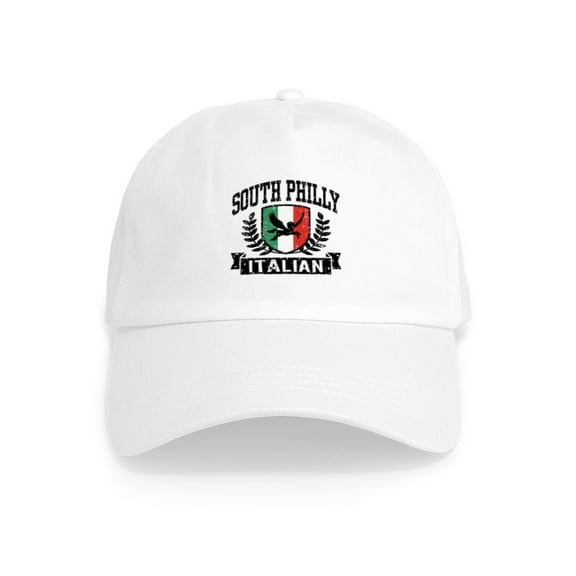CafePress - South Philly Italian Cap - Adjustable 100% Brushed Unisex Casual Cotton Baseball Cap, Beige, 1