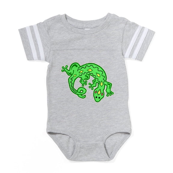 CafePress - Southwestern Gecko - Cute Infant Baby Football Bodysuit