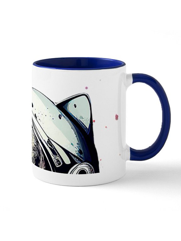 - Space Cat Astronaut Shirt Cosmonaut Astrocat Cosmo - 11 oz Ceramic Mug - Novelty Coffee Tea Cup
