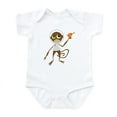 thumbnail image 1 of CafePress - Space Monkey Infant Creeper - Baby Light Bodysuit, Size Newborn - 24 Months, 1 of 4