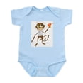 thumbnail image 1 of CafePress - Space Monkey Infant Creeper - Baby Light Bodysuit, Size Newborn - 24 Months, 1 of 4