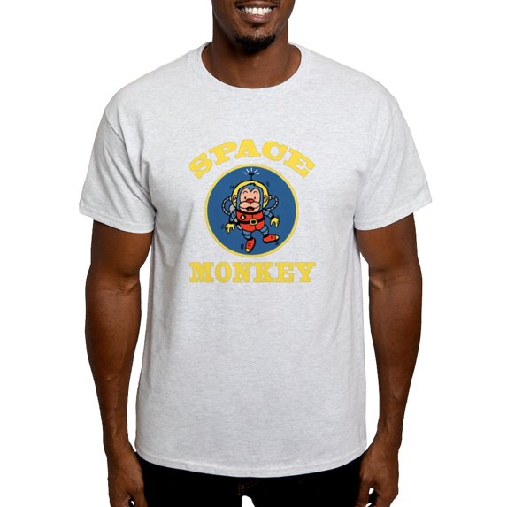 CafePress - Space Monkey Men's Value T Shirt - Men's Classic Graphic T-Shirt