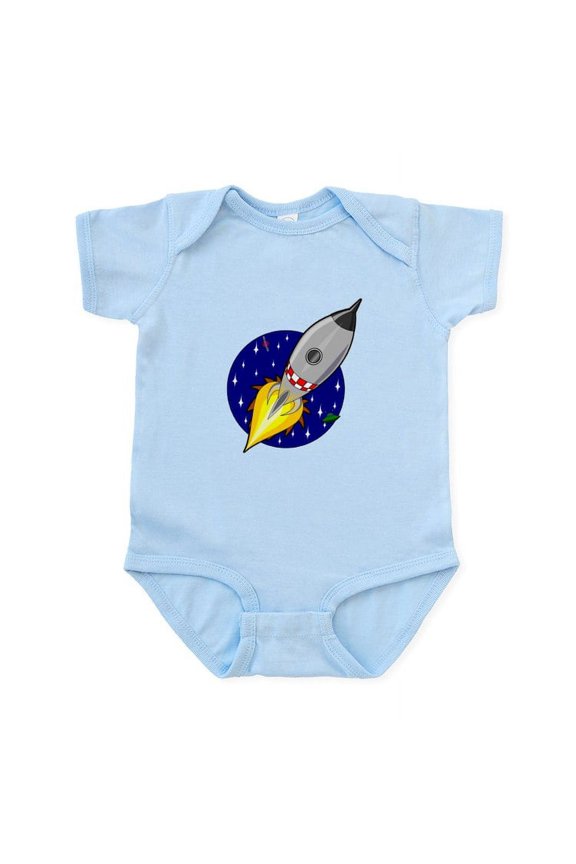 - Space Ship Infant Bodysuit - Baby Light Bodysuit, Size Newborn - 24 Months