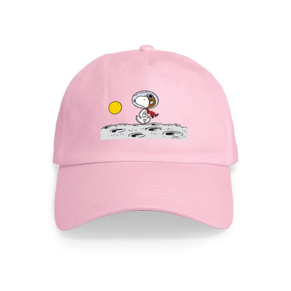 CafePress - Space Snoopy Cap - Adjustable 100% Brushed Unisex Casual Cotton Baseball Cap, Beige, 1