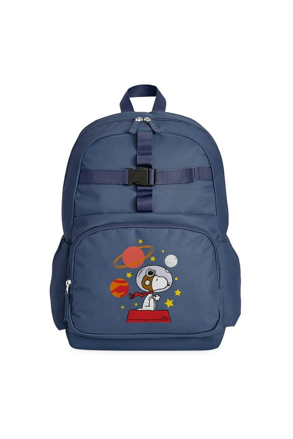- Space Snoopy - Cute School Travel Backpack