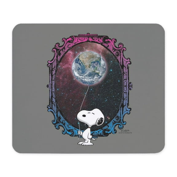 CafePress - Space Snoopy Mousepad - Non-slip Rubber Mousepad, Gaming Mouse Pad