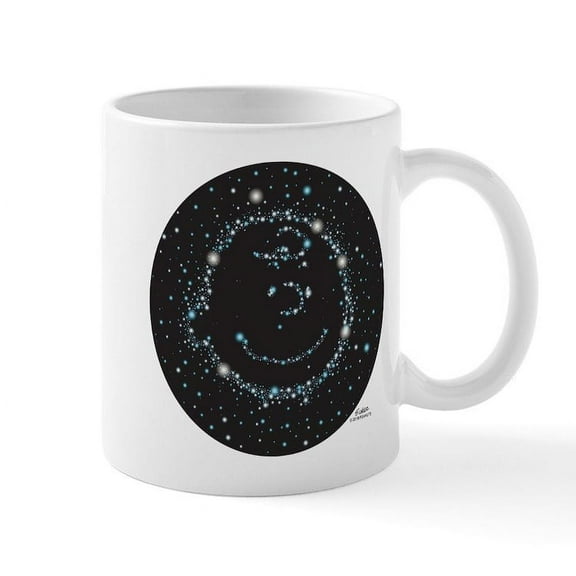 CafePress - Spacey Charlie Brown - 11 oz Ceramic Mug - Novelty Coffee Tea Cup