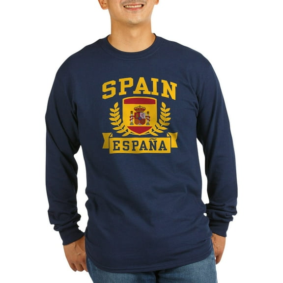 CafePress - Spain Espana Long Sleeve Dark T Shirt - Long Sleeve Dark T-Shirt