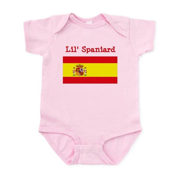 CafePress - Spain Infant Bodysuit - Baby Light Bodysuit, Size Newborn - 24 Months