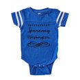 thumbnail image 1 of CafePress - Spanaway Washington - Cute Infant Baby Football Bodysuit, 1 of 3
