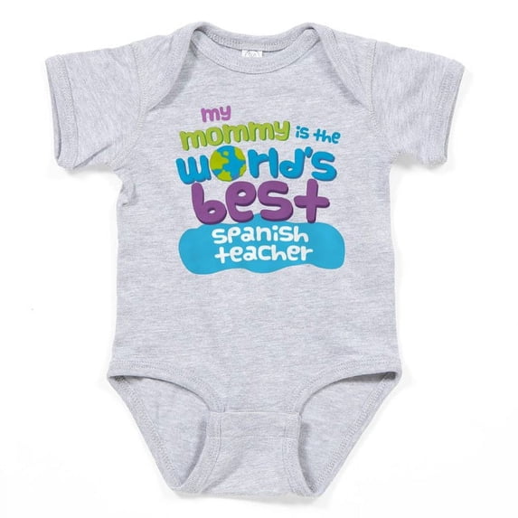 CafePress - Spanish Teacher Gift For Kids - Cute Infant Bodysuit Baby Romper - Size Newborn - 24 Months