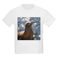 thumbnail image 1 of CafePress - Sparkling Sea Lion T Shirt - Light T-Shirt Kids XS-XL, 1 of 4