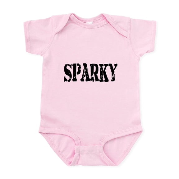CafePress - Sparky Infant Bodysuit - Baby Light Bodysuit, Size Newborn - 24 Months