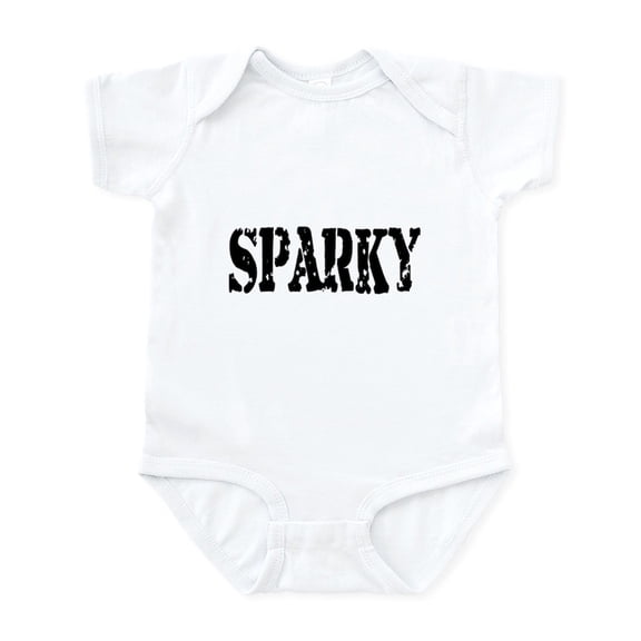 CafePress - Sparky Infant Bodysuit - Baby Light Bodysuit, Size Newborn - 24 Months