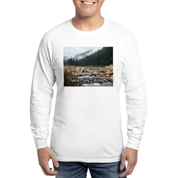 CafePress - Spearfish Canyon, Black Hills Long Sleeve T Shirt - Unisex Cotton Long Sleeve T-Shirt
