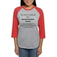 thumbnail image 1 of CafePress - Special Education Teacher Long Sleeve T Shirt - Womens Baseball Tee, 1 of 4