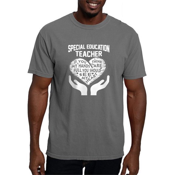 CafePress - Special Education Teacher T Shirt T Shirt - Mens Comfort Colors Shirt