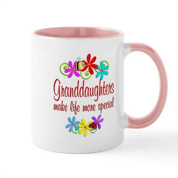CafePress - Special Granddaughter Mug - 11 oz Ceramic Mug - Novelty Coffee Tea Cup