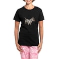thumbnail image 1 of CafePress - Speckled Dachshund Dog Women's Dark Pajamas - Women's Short Sleeve Print T-Shirt and Pants Dark Cotton Pajama Set, 1 of 7