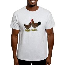 Black T-Shirt with 'RfTeer heime coffee' Text and Three Chickens Design ...