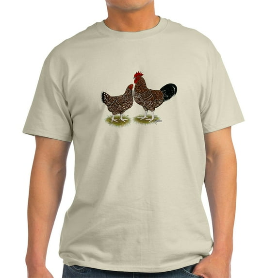 CafePress - Speckled Sussex Chickens Dark T Shirt - Men's Classic Graphic T-Shirt