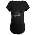 thumbnail image 1 of CafePress - Speckled Sussex Chickens Maternity Dark T Shirt - Maternity Dark T-Shirt, 1 of 3