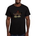 thumbnail image 1 of CafePress - Speckled Sussex Chickens Men's Fitted T Shirt (Dar - Men's Fitted T-Shirt, 1 of 4