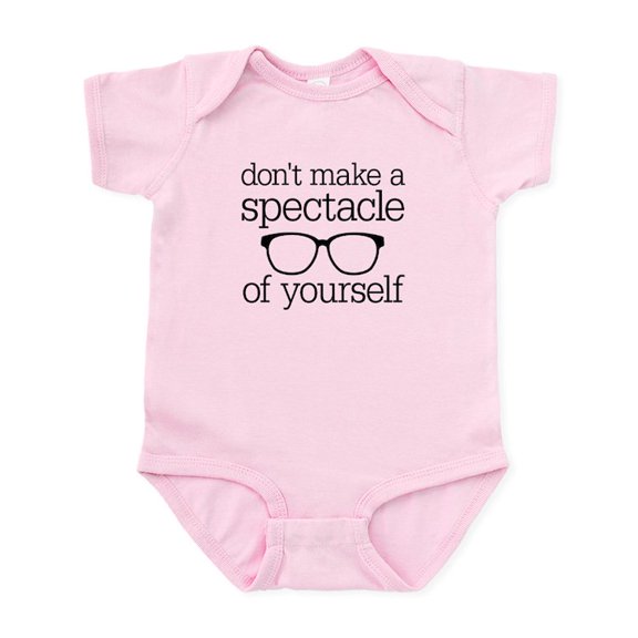 CafePress - Spectacle Of Yourself Infant Bodysuit - Baby Light Bodysuit, Size Newborn - 24 Months
