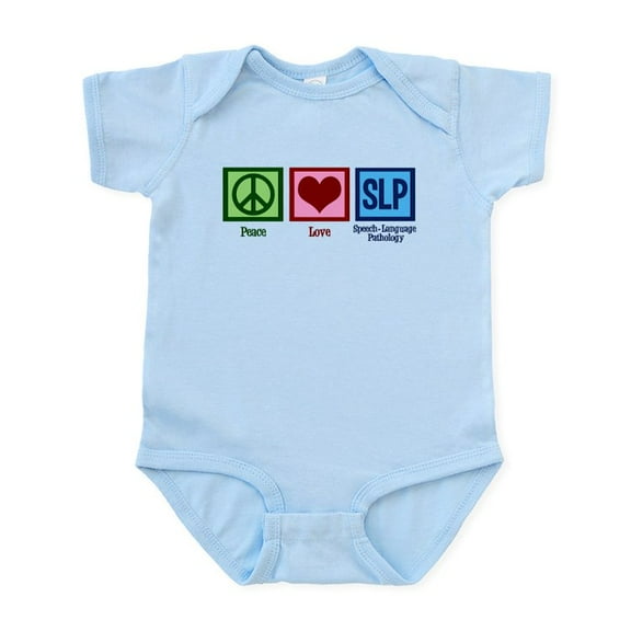 CafePress - Speech Language Pathology Baby Light Bodysuit - Baby Light Bodysuit, Size Newborn - 24 Months