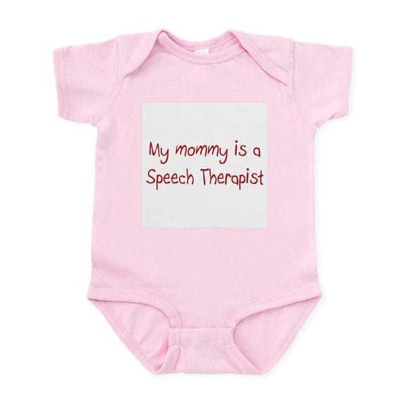 CafePress - Speech Therapist Infant Bodysuit - Baby Light Bodysuit, Size Newborn - 24 Months