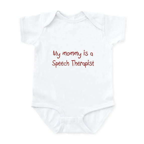 CafePress - Speech Therapist Infant Bodysuit - Baby Light Bodysuit, Size Newborn - 24 Months