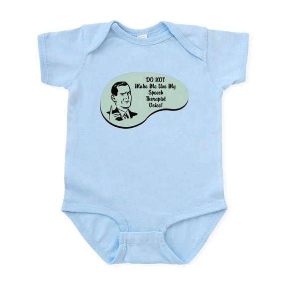 CafePress - Speech Therapist Voice Infant Bodysuit - Baby Light Bodysuit, Size Newborn - 24 Months