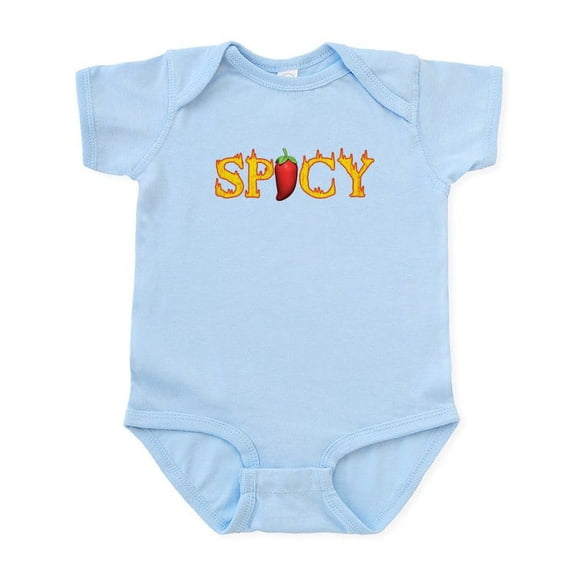 CafePress - Spicy Hot Infant Bodysuit - Baby Light Bodysuit, Size Newborn - 24 Months