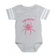 thumbnail image 1 of CafePress - Spider Branch_Pk - Cute Infant Baby Football Bodysuit, 1 of 3