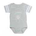thumbnail image 1 of CafePress - Spider Branch_Wh - Cute Infant Baby Football Bodysuit, 1 of 3