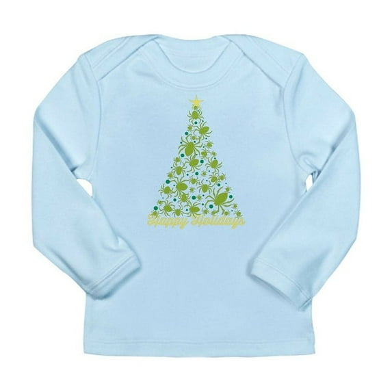 CafePress - Spider Christmas Tree Long Sleeve T Shirt - Long Sleeve Infant T-Shirt
