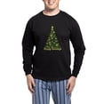 thumbnail image 1 of CafePress - Spider Christmas Tree - Men's Long Sleeve Loose Fit Cotton Dark Pajama Set, 1 of 6