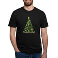 thumbnail image 1 of CafePress - Spider Christmas Tree T Shirt - Mens Tri-blend T-Shirt, 1 of 4