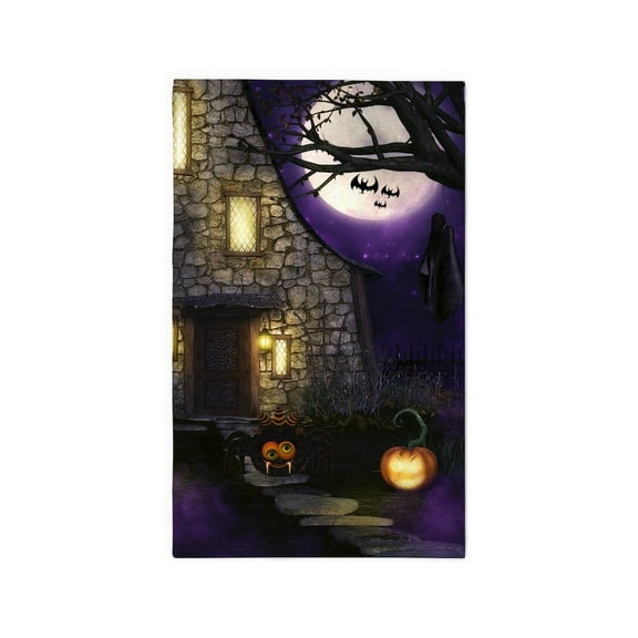 CafePress - Spider Halloween 3'X5' Area Rug - 3'x5' Decorative Area Rug, Fabric Throw Rug