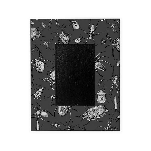 CafePress - Spiders And Beetles Pattern - Decorative 8x10 Picture Frame
