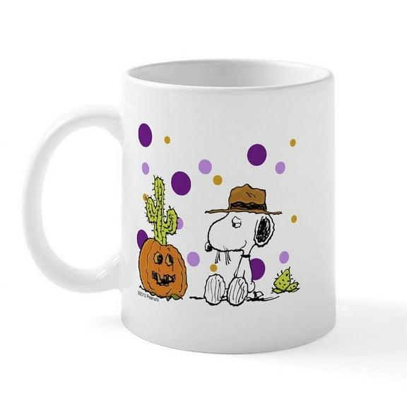 CafePress - Spikey Halloween Mug - 11 oz Ceramic Mug - Novelty Coffee Tea Cup