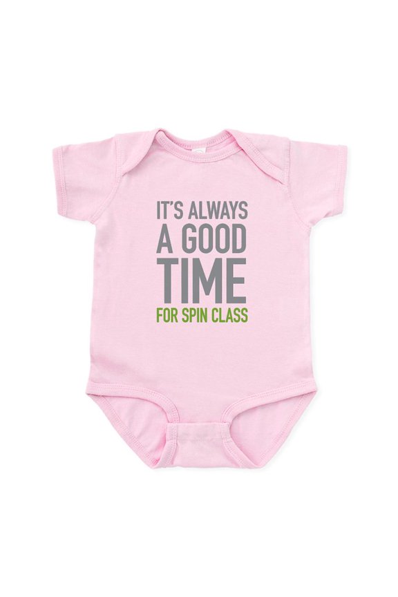 - Spin Class Body Suit - Baby Light Bodysuit, Size Newborn - 24 Months