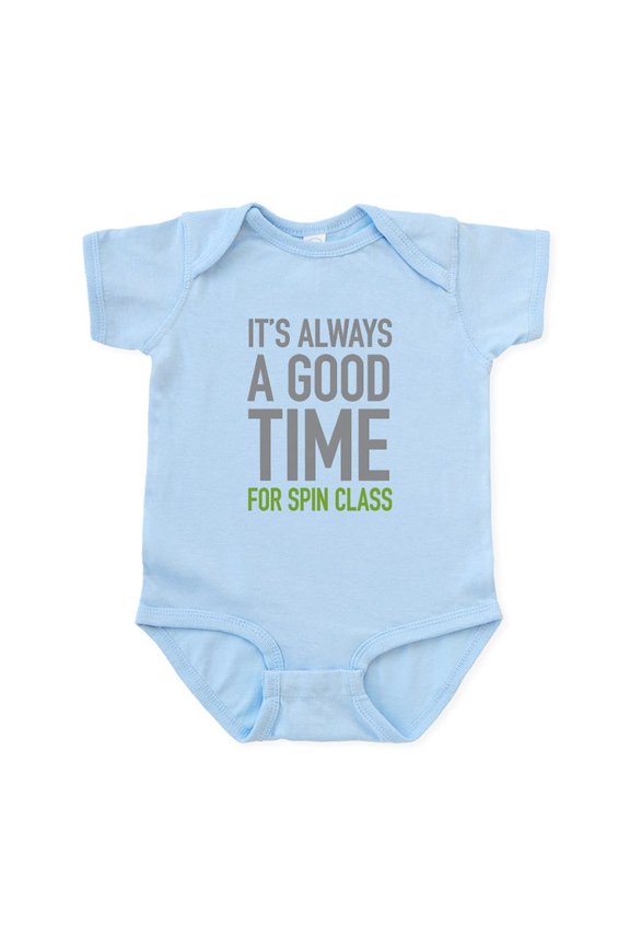 - Spin Class Body Suit - Baby Light Bodysuit, Size Newborn - 24 Months