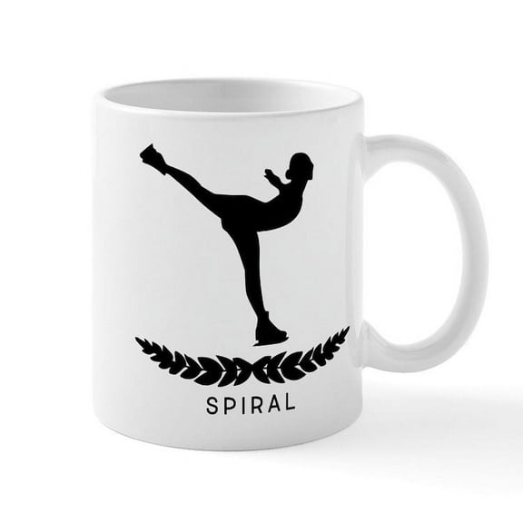 CafePress - Spiral - 11 oz Ceramic Mug - Novelty Coffee Tea Cup