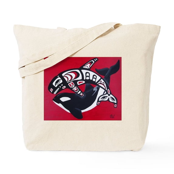 CafePress - Spirit Of The Orca Tote Bag - Unisex Canvas Tote Bag, Beige, 1-Piece