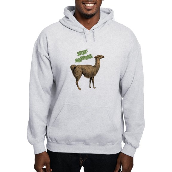 CafePress - Spit Happens Sweatshirt - Pullover Hoodie, Hooded Sweatshirt