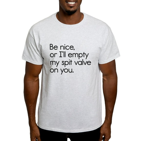 CafePress - Spit Valve Light T Shirt - Men's Classic Graphic T-Shirt