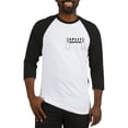 thumbnail image 1 of CafePress - Split Happens Baseball Jersey - Cotton Baseball Jersey, 3/4 Raglan Sleeve Shirt, 1 of 5