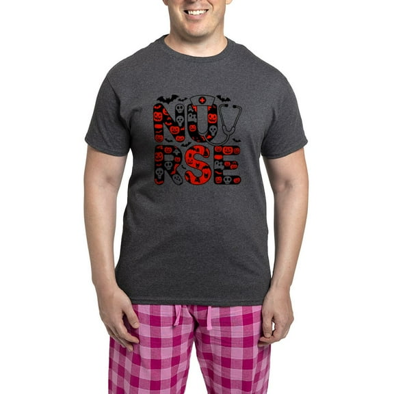 CafePress - Spooky Halloween Nurse - Men's Loose Fit, Cotton - 2 Piece Pajama Set